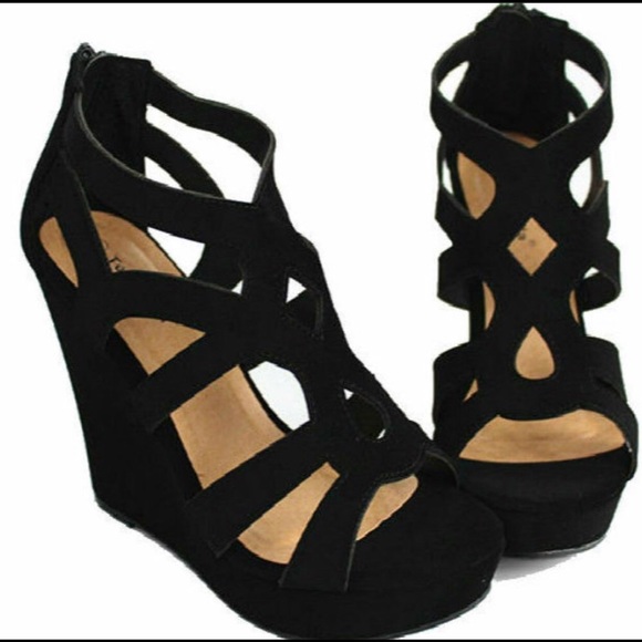 TOP Moda Shoes - TOP Moda gladiator platform wedge